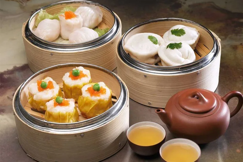 Dim sum selection