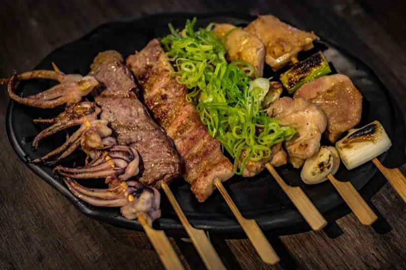 Yakitori grill
